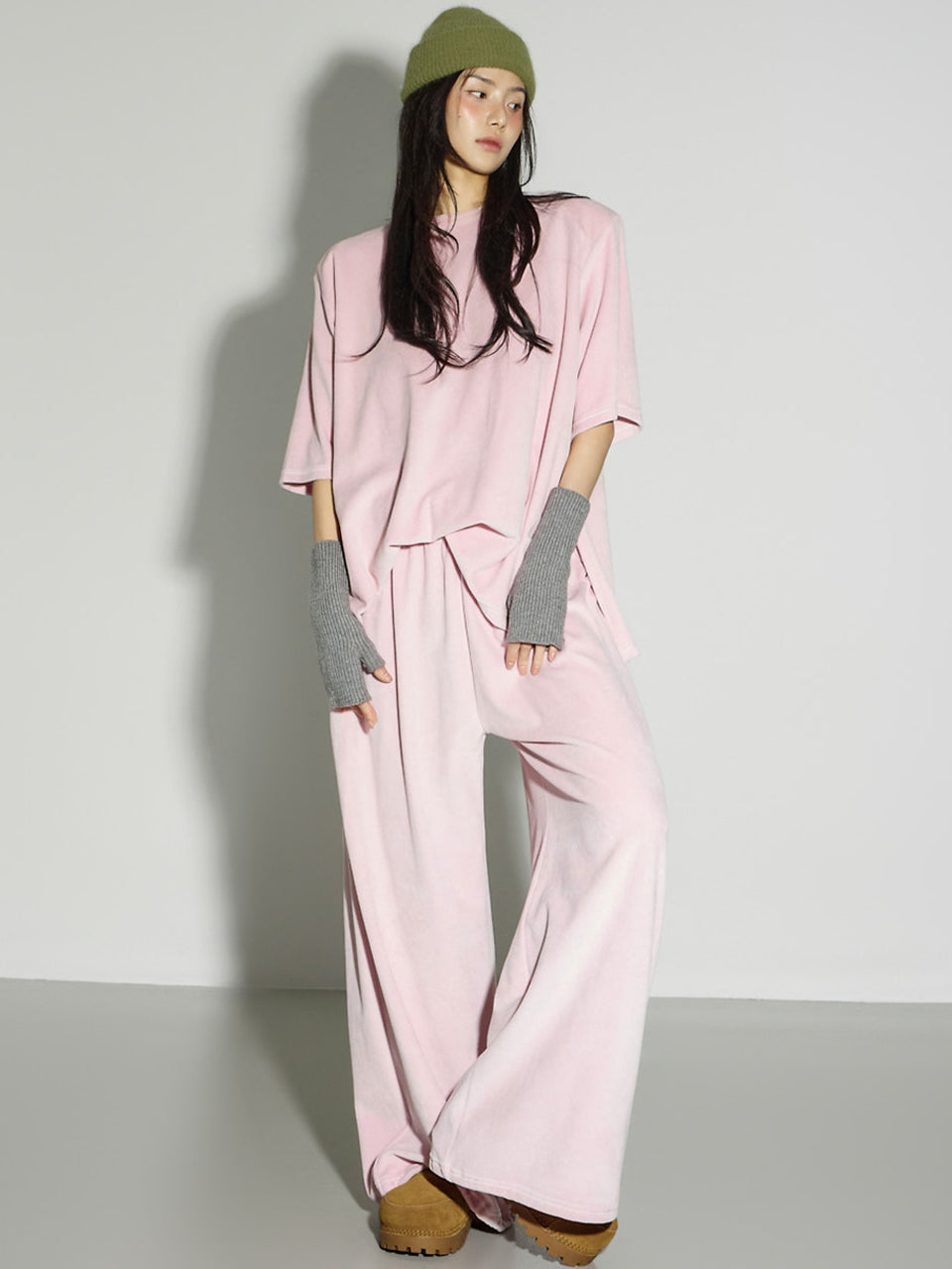 TP2296 Top and Sweat Pants Set