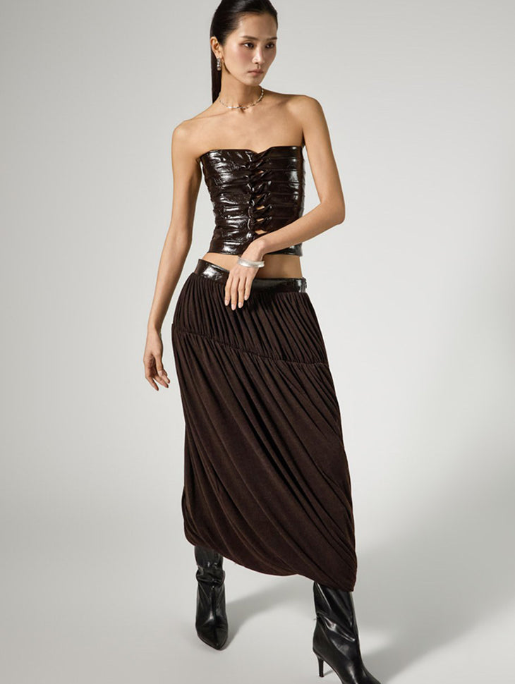 TP2340 Top and Skirt Set