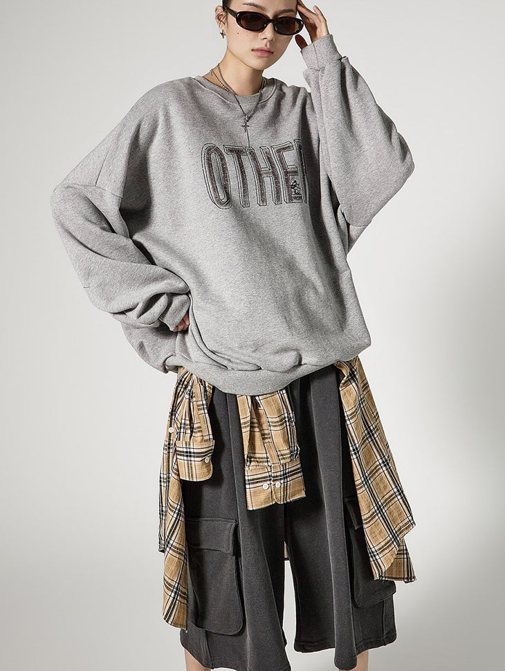 E4148 Lettering Sweatshirts