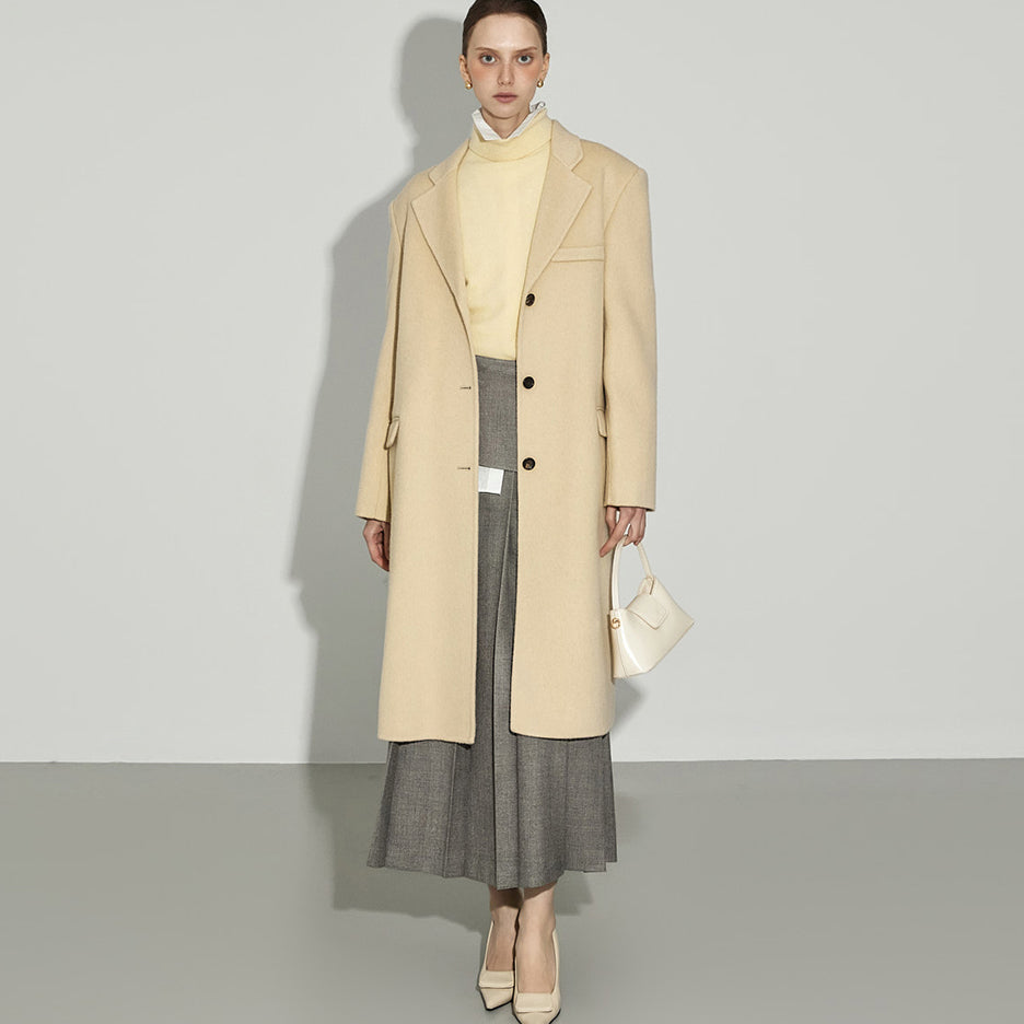 J2962 Wool Handmade Coat