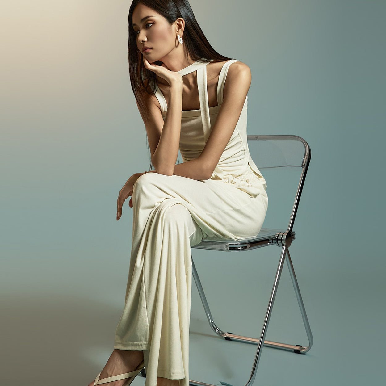 TP2212 ノースリーブ&パンツセット