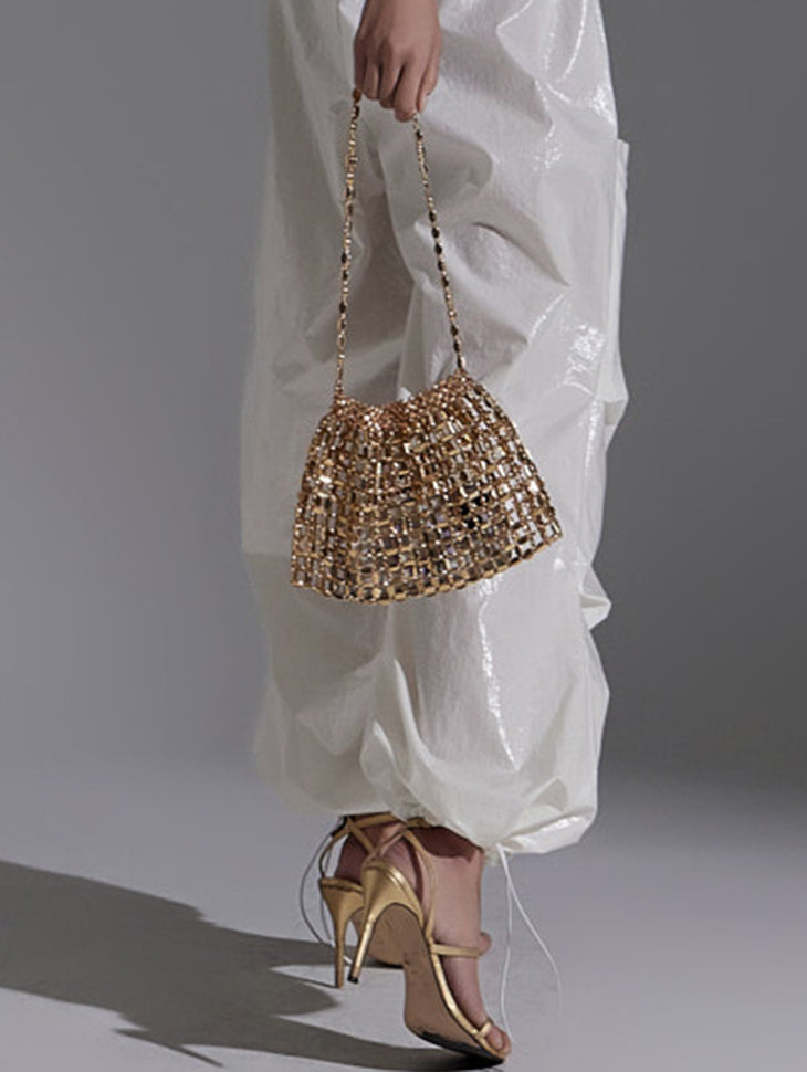 A-1550 Beads Shoulder Bag