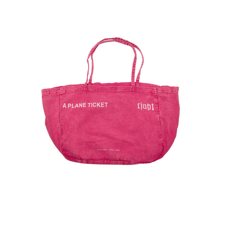 A-1703 Denim Big Shoulder Bag