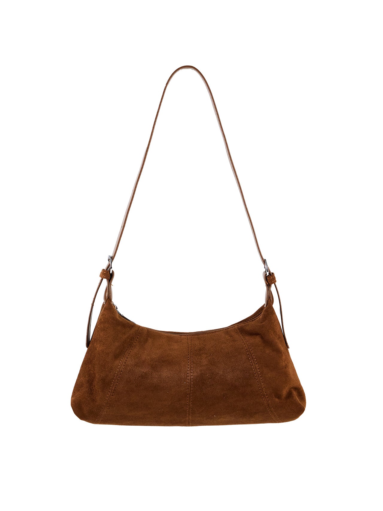 A-1777 Suede Hobo Bag