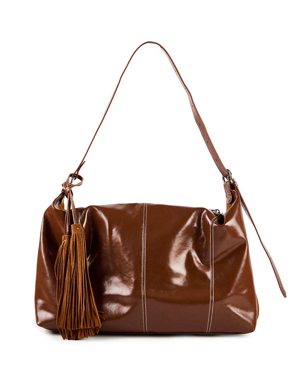 A-1780 Tassel Big Shoulder Bag