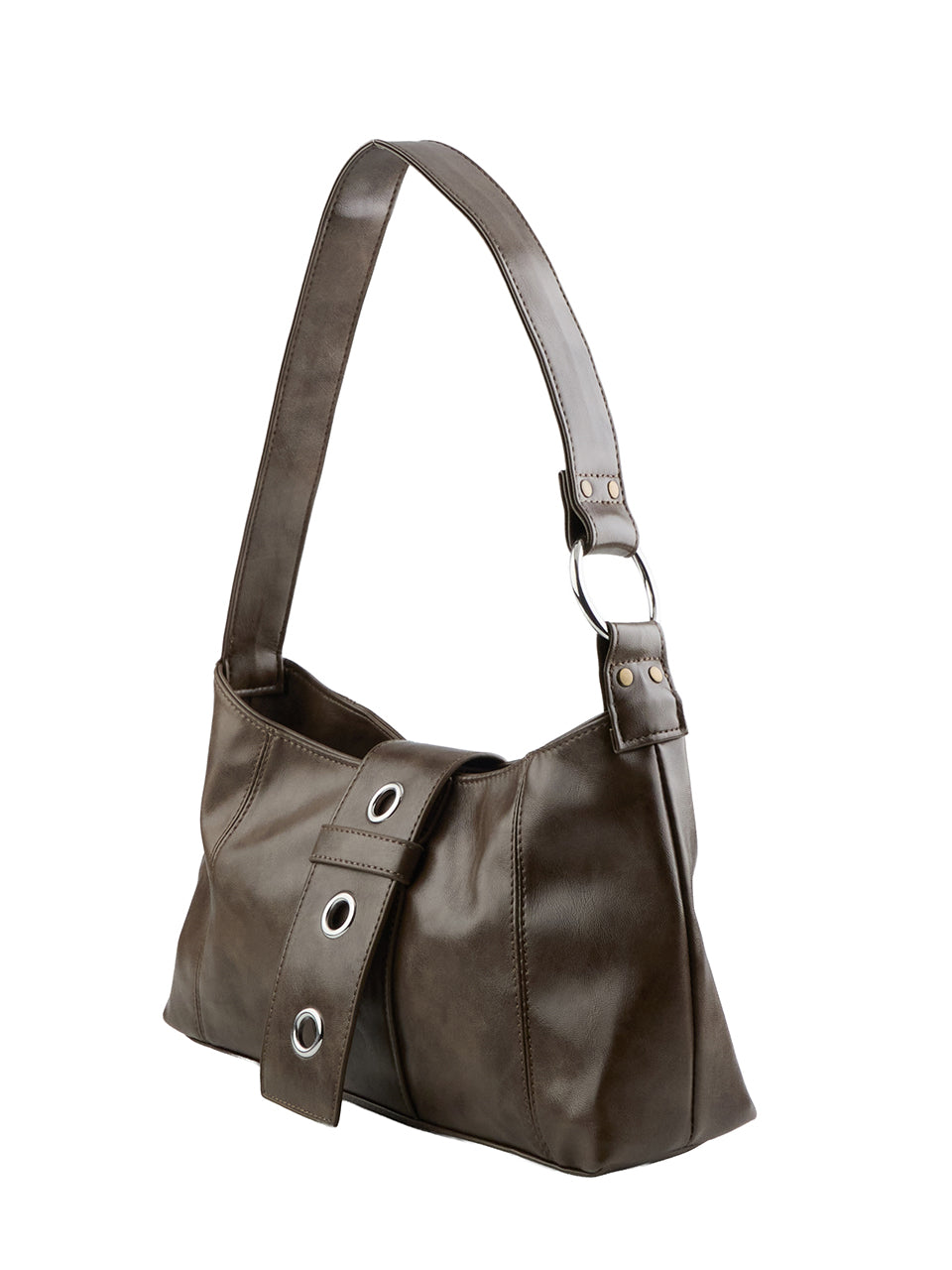 A-1793 Eyelet Strap Shoulder Bag