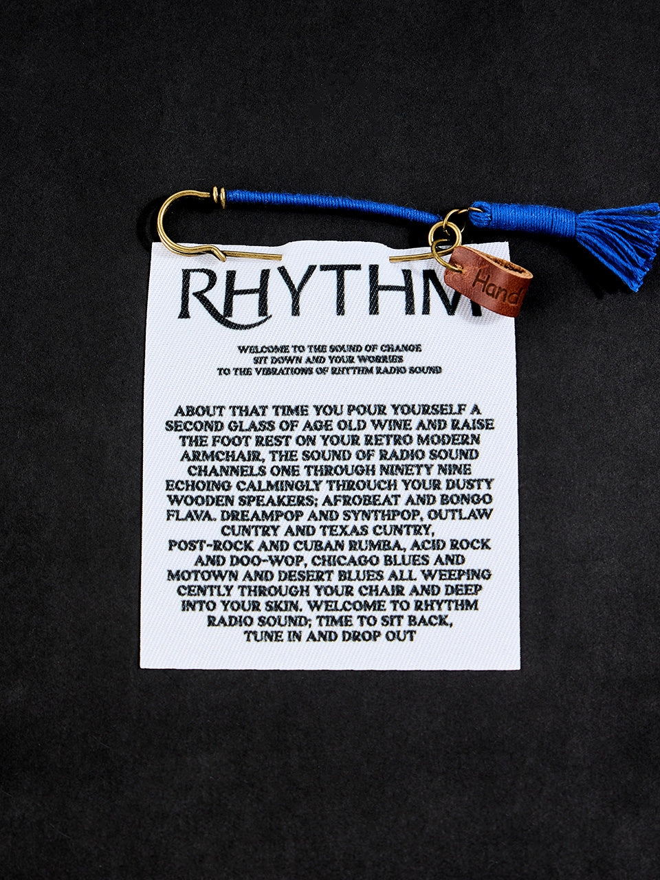 AB-188 Fringe Clip Label Brooch