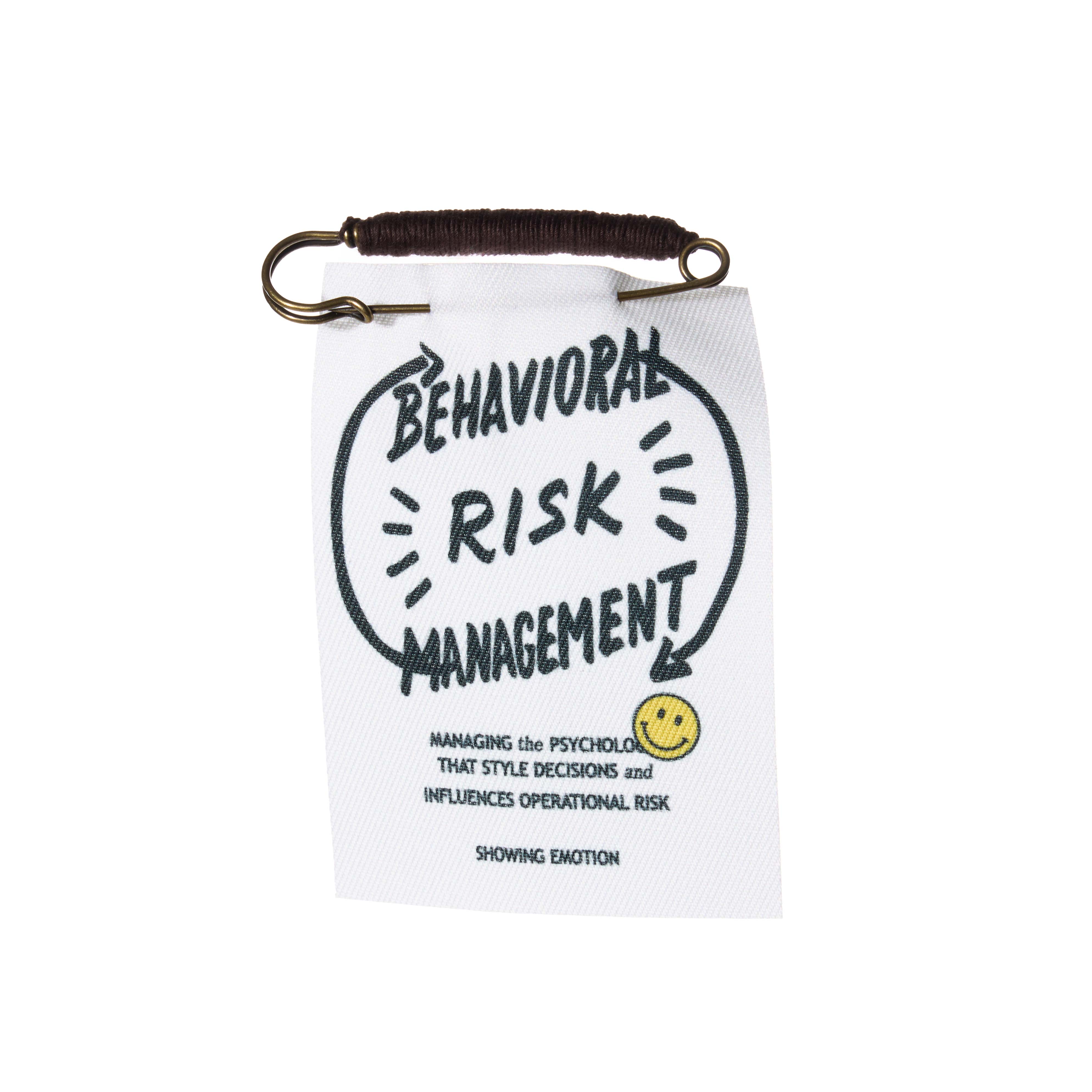 AB-194 Clip Label Brooch