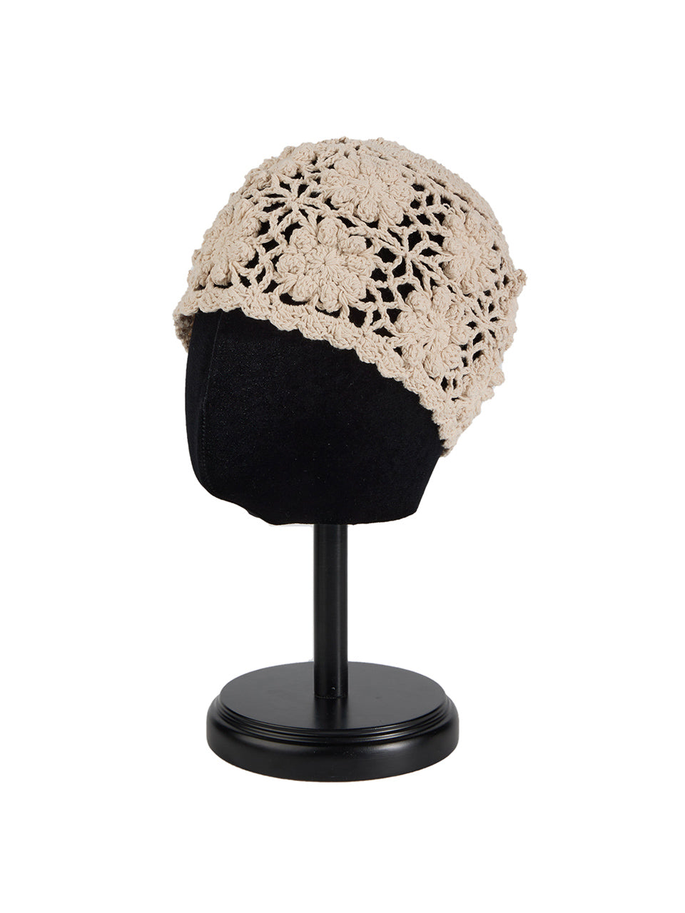 AC-831 花朵针织渔夫帽