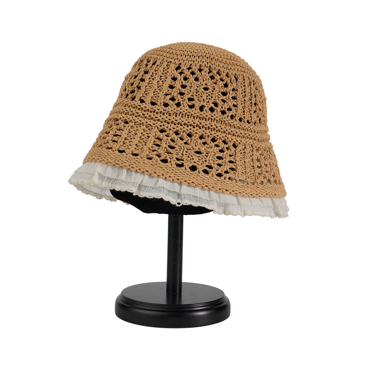 AC-834 ニットレースバケットハット