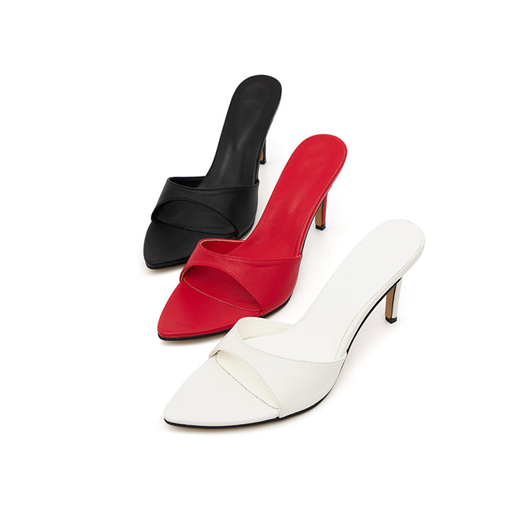 AR-3087 スティレット ハイヒル ミュール