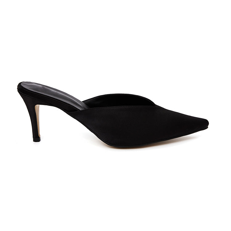 AR-3243 Vカット ハイヒル ミュール