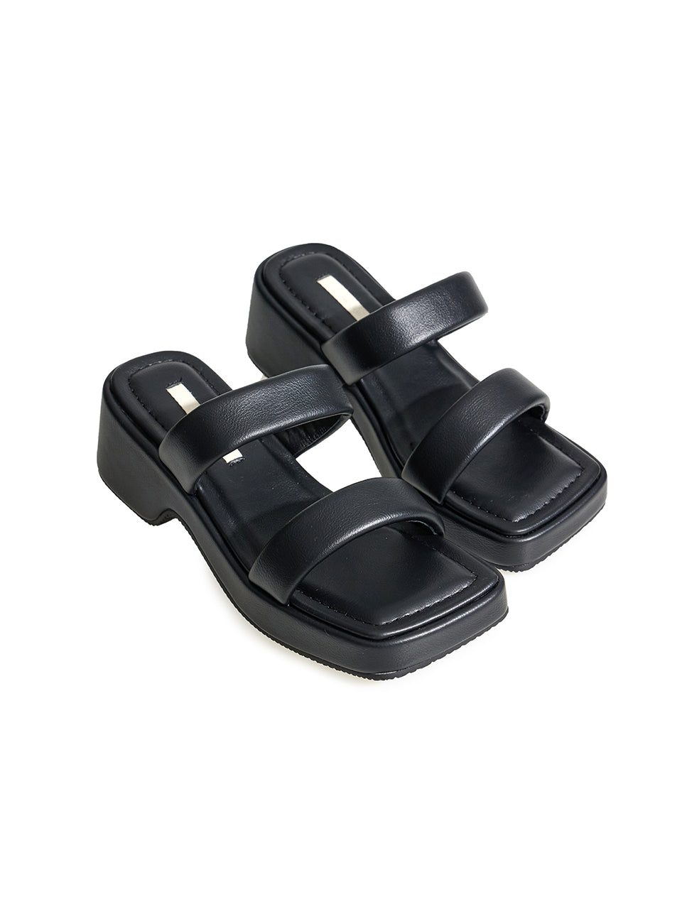 AR-3412 スクエアプラットフォームスリッパ