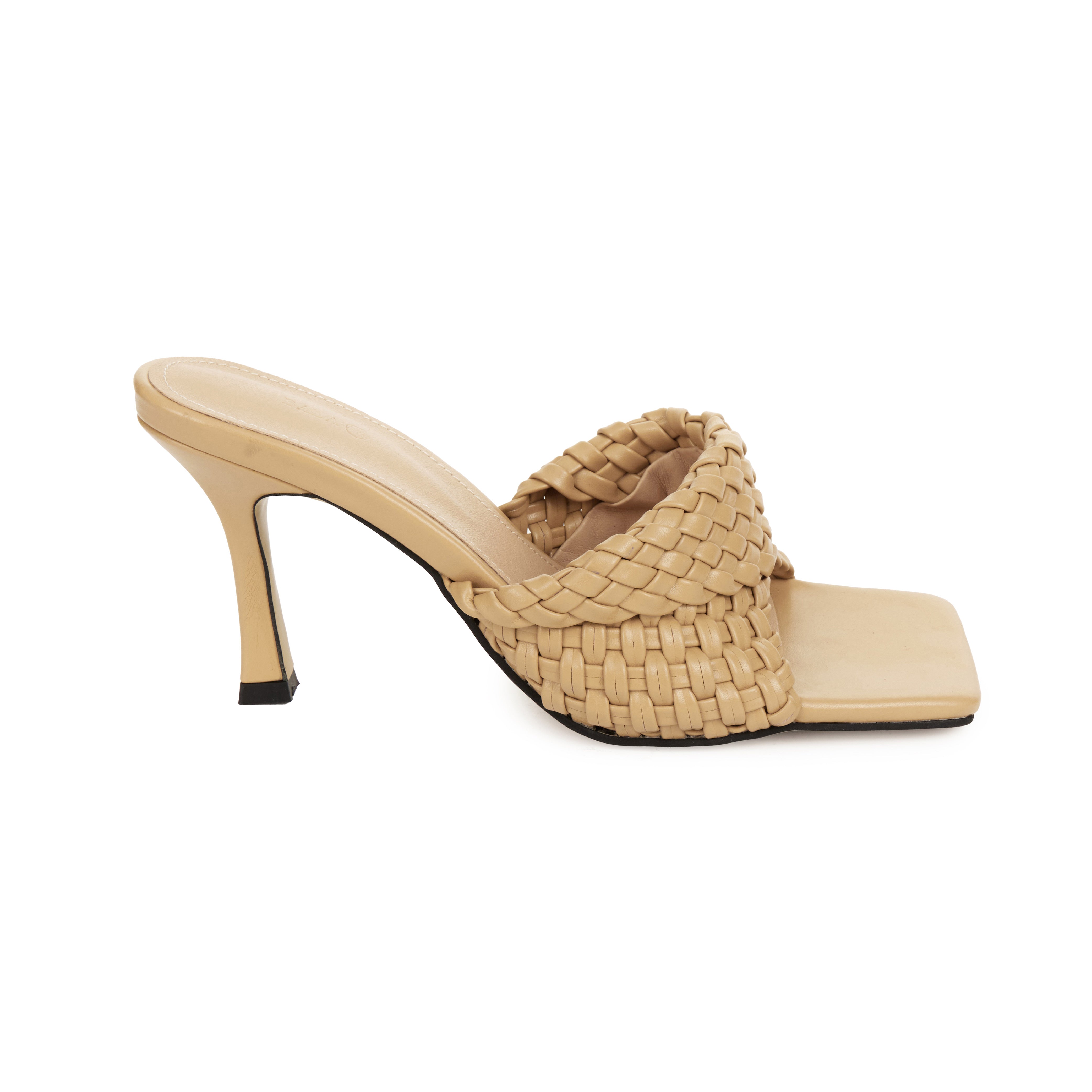 AR-3458 Strap High Heel Mule