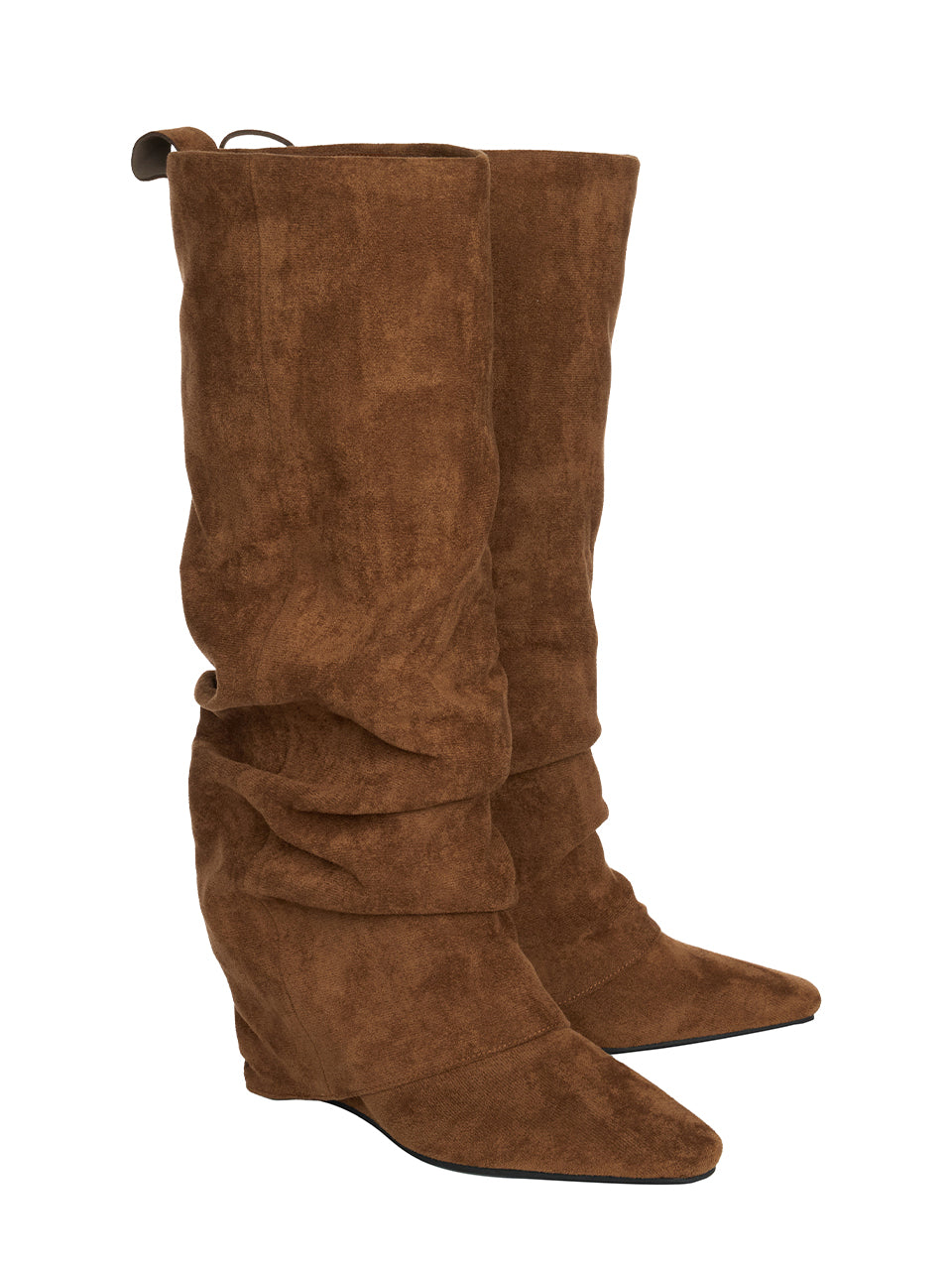 AR-3497 Suede Slouch Boots