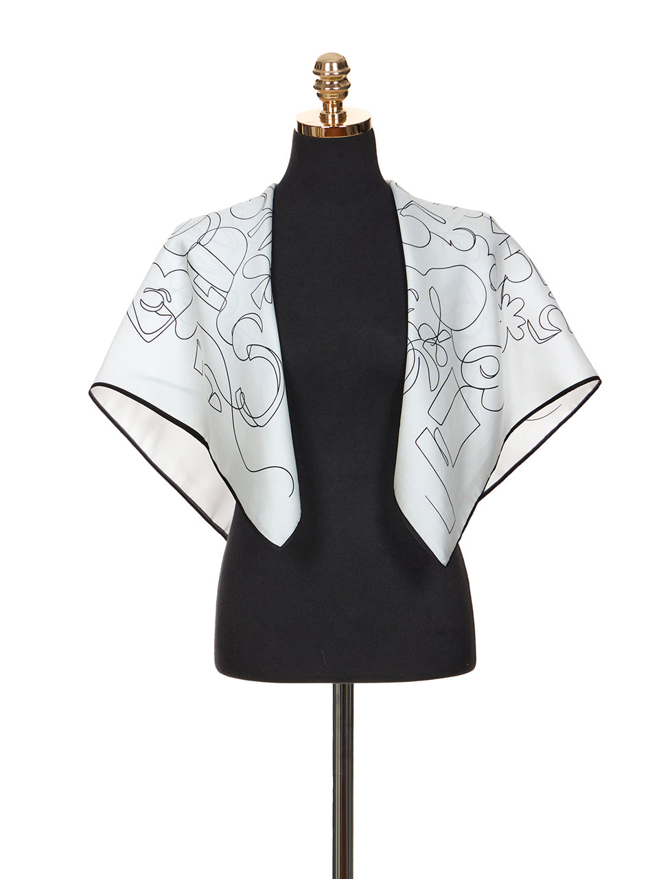 AS-1665 柄スカーフ