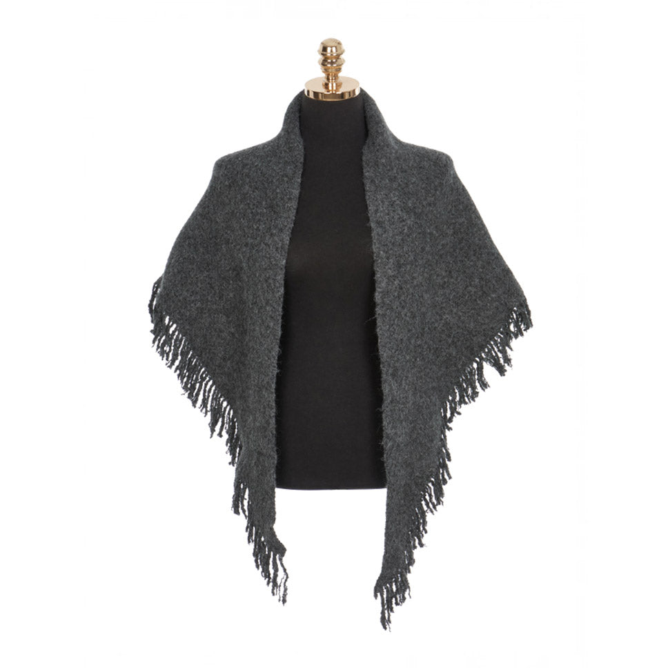 AS-1688 Fringe Shawl Cape Scarf