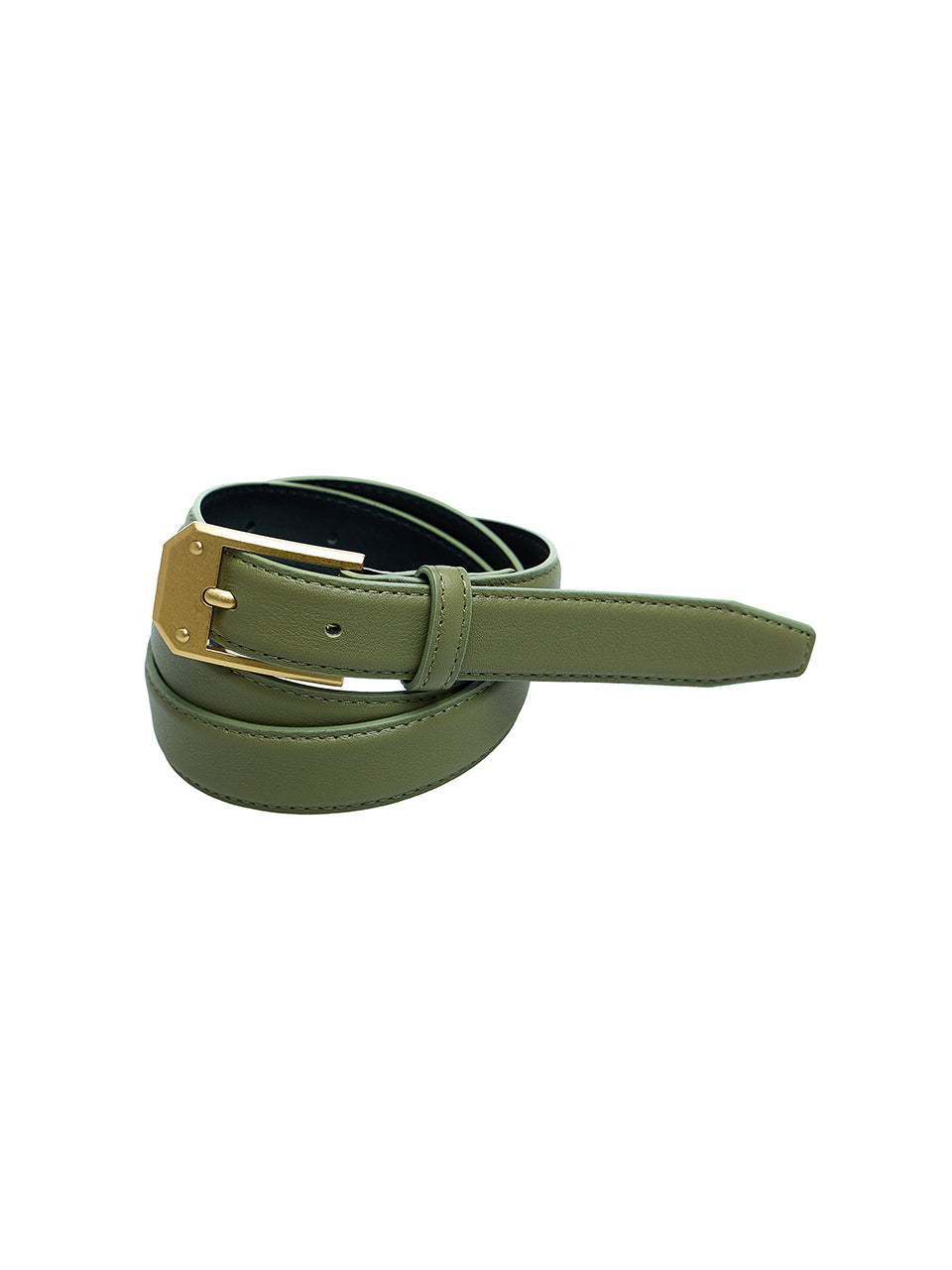 AT-588 Gold Buckle Belt