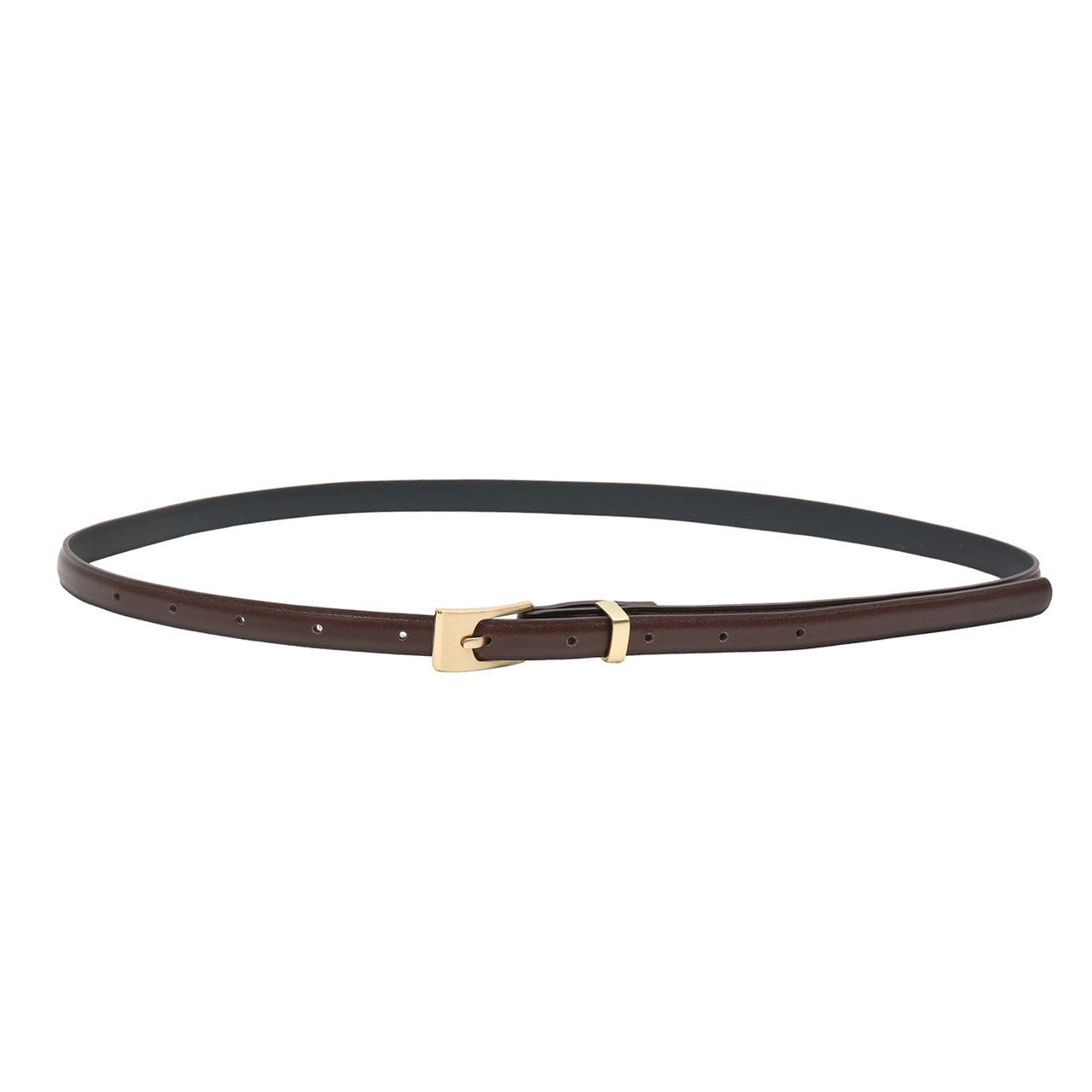 AT-599 Slim Gold Ring Belt