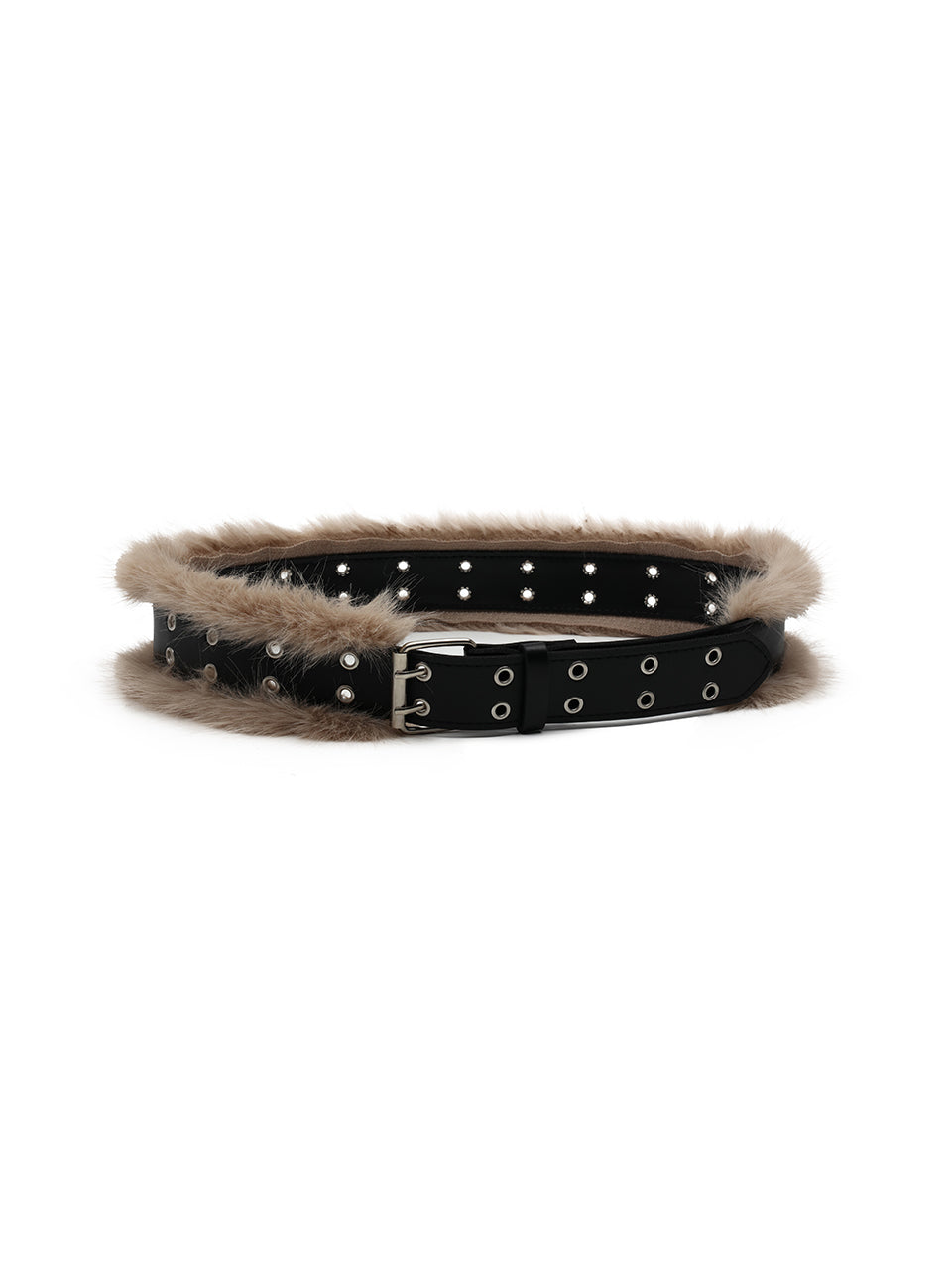 AT-602 Eyelet Fur Belt