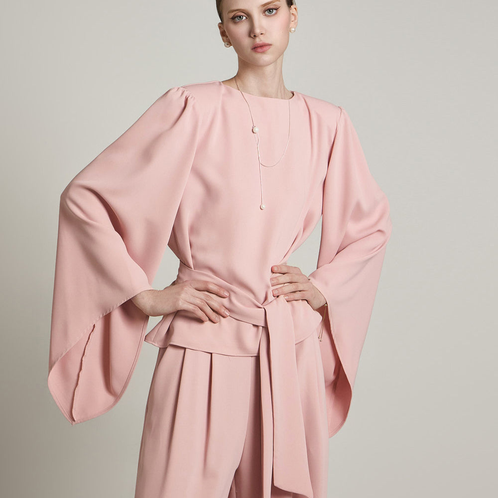 B3040 ストラップ付きブラウス