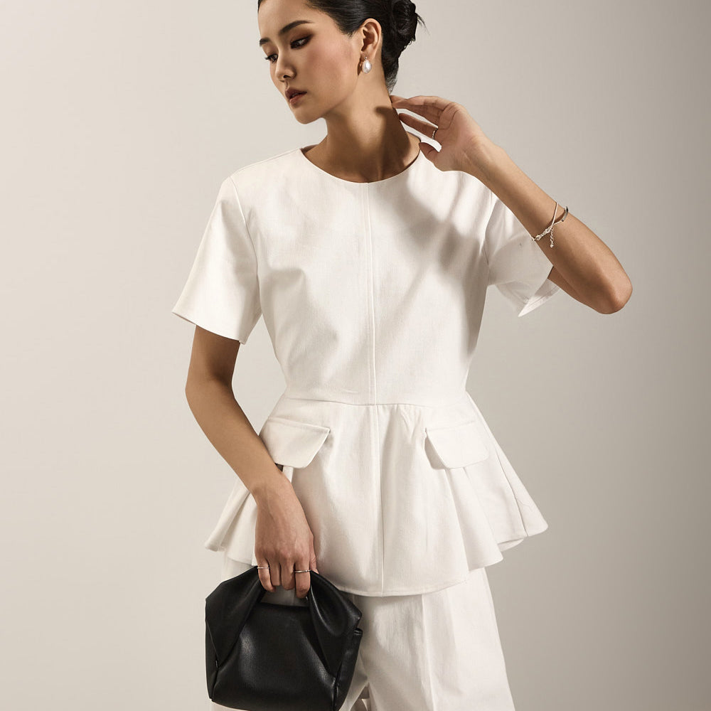 B3047 フリルブラウス