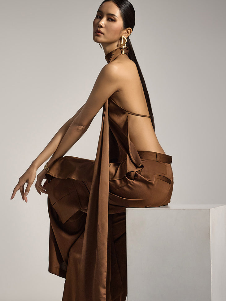 B3072 スカーフブラウス