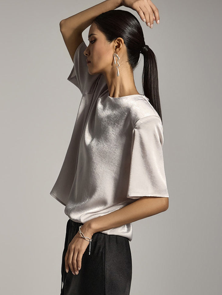 B3073 半袖ブラウス