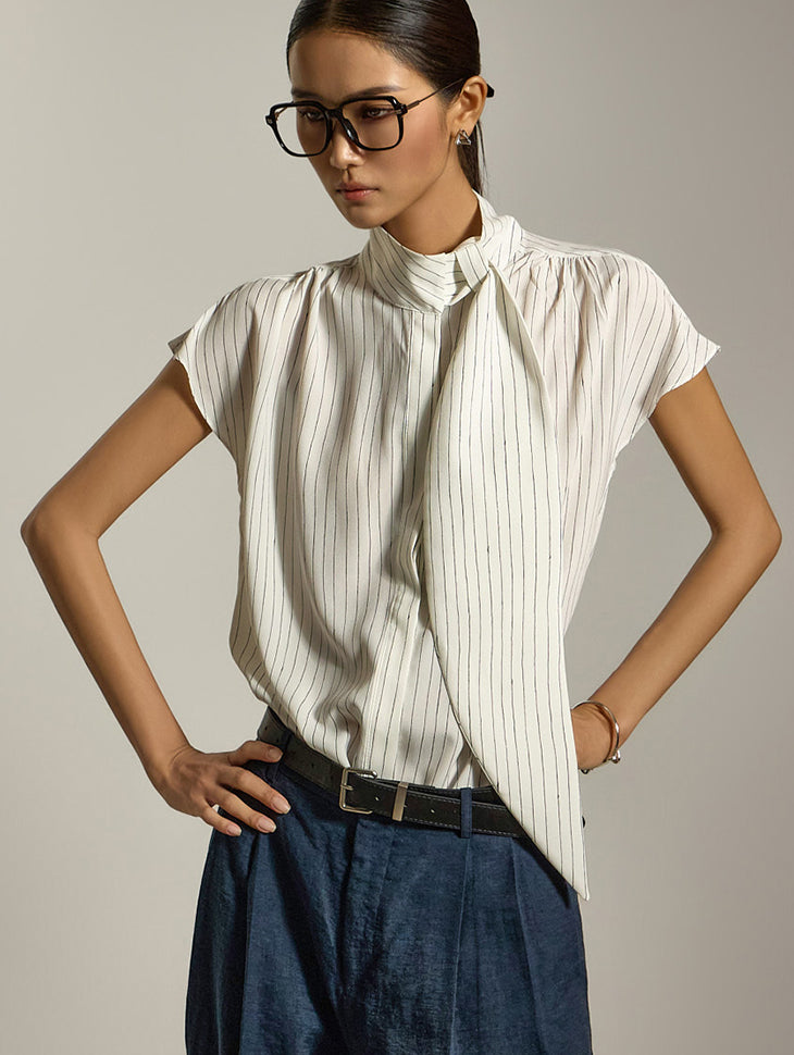 B3089 タイブラウス