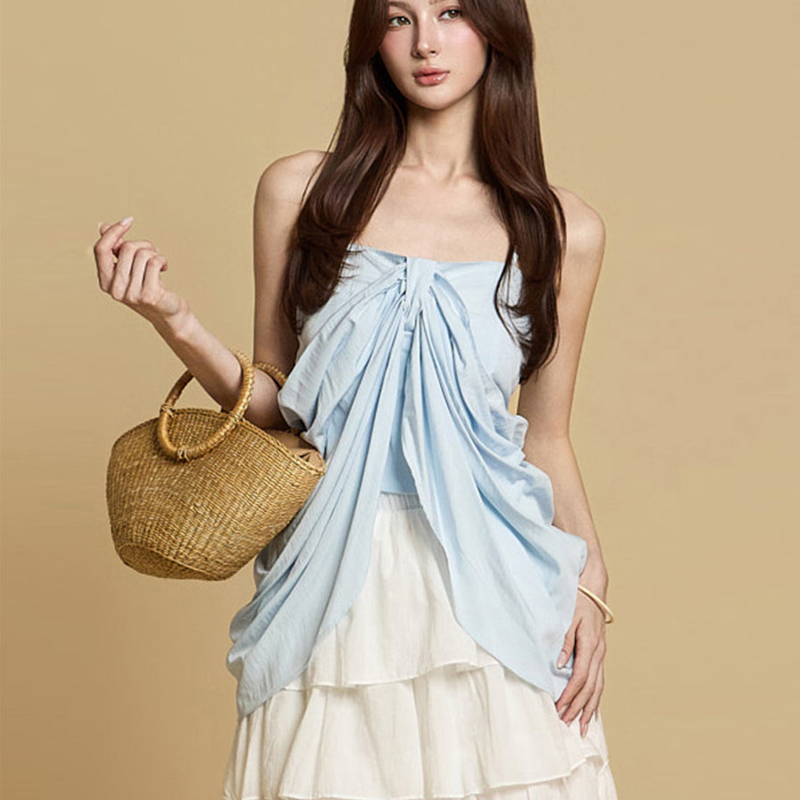 B3091 蝴蝶结衬衫