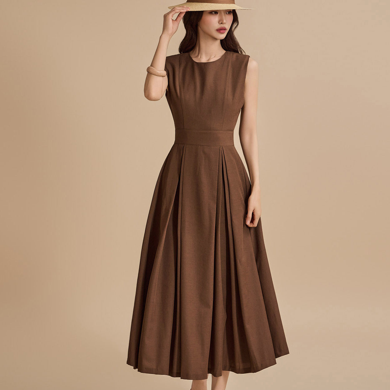 D5007 Aラインドレス