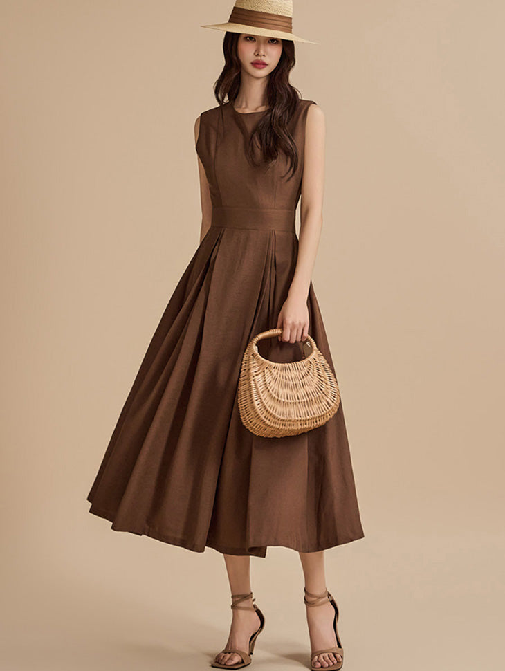 D5007 A字形连衣裙