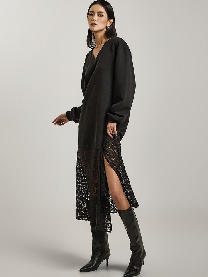 D5214 レースドレス