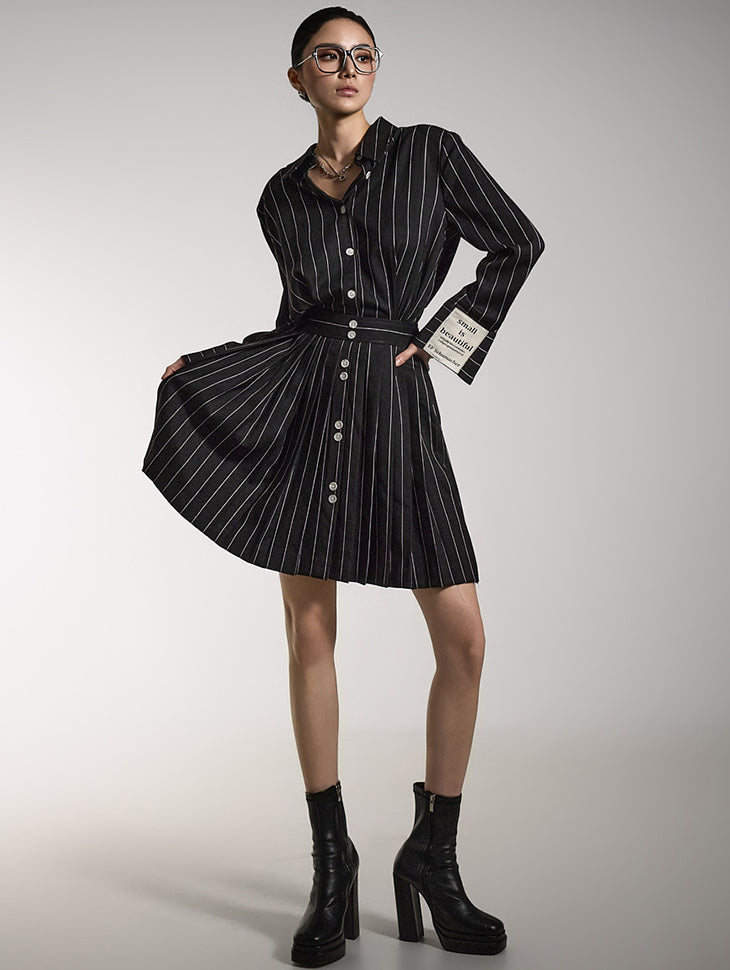 D5217 Shirt Mini Dress