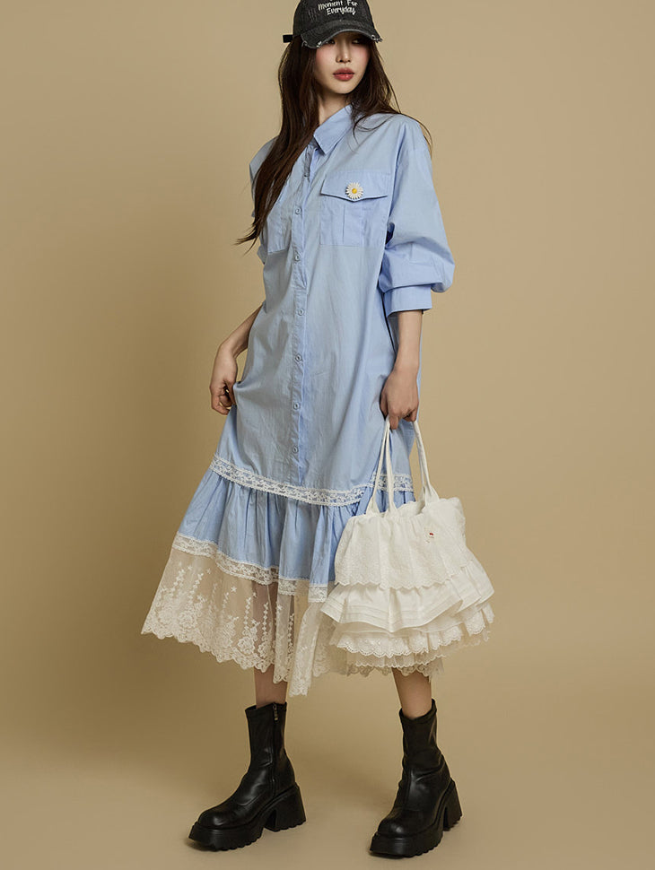 D5219 蕾丝连衣裙