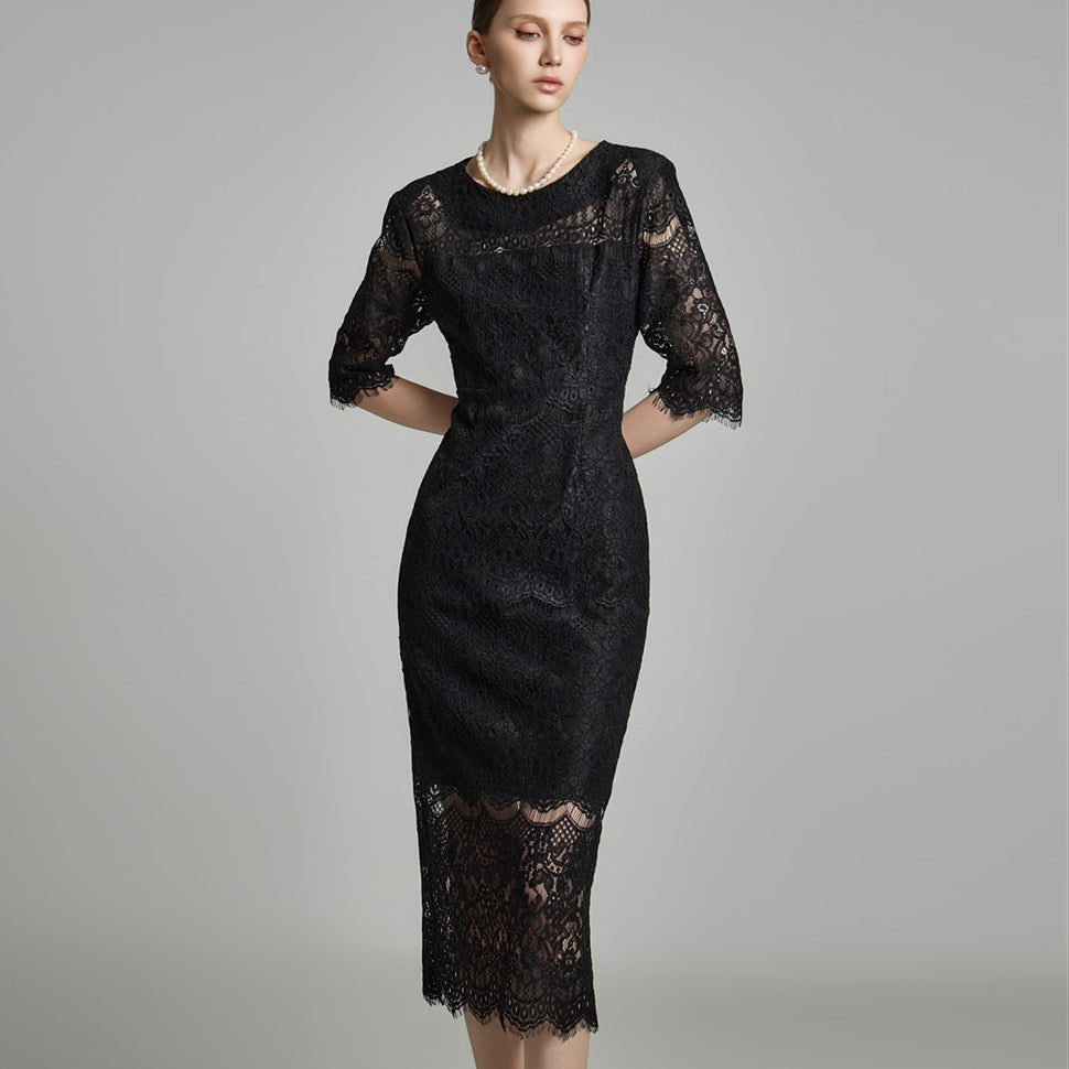 D5224 Lace Dress