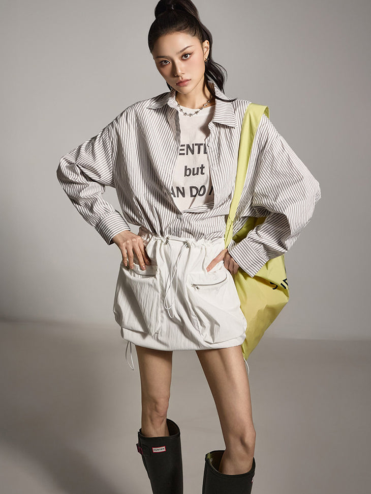 D5273 シャツドレス