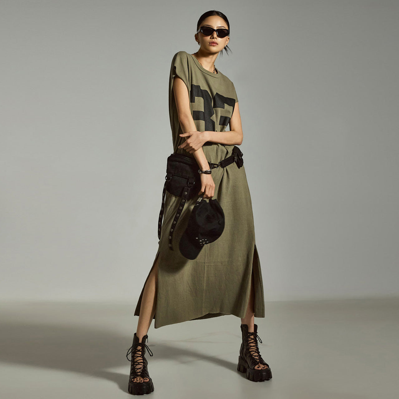 D5302 印花连衣裙