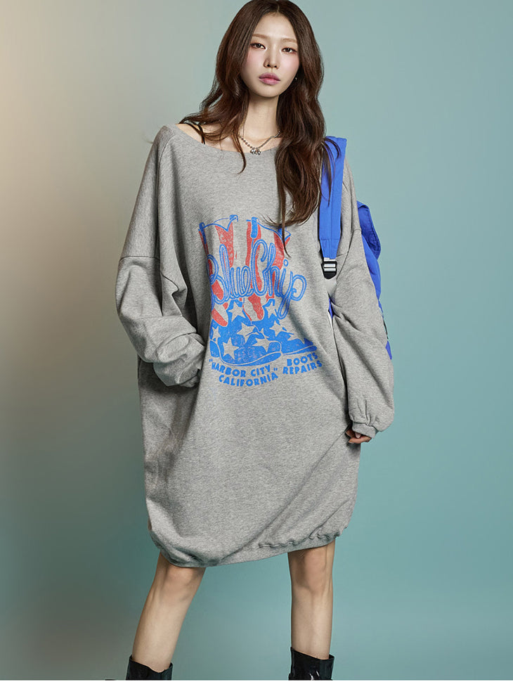 D5356 Multi-Way Sweat Dress