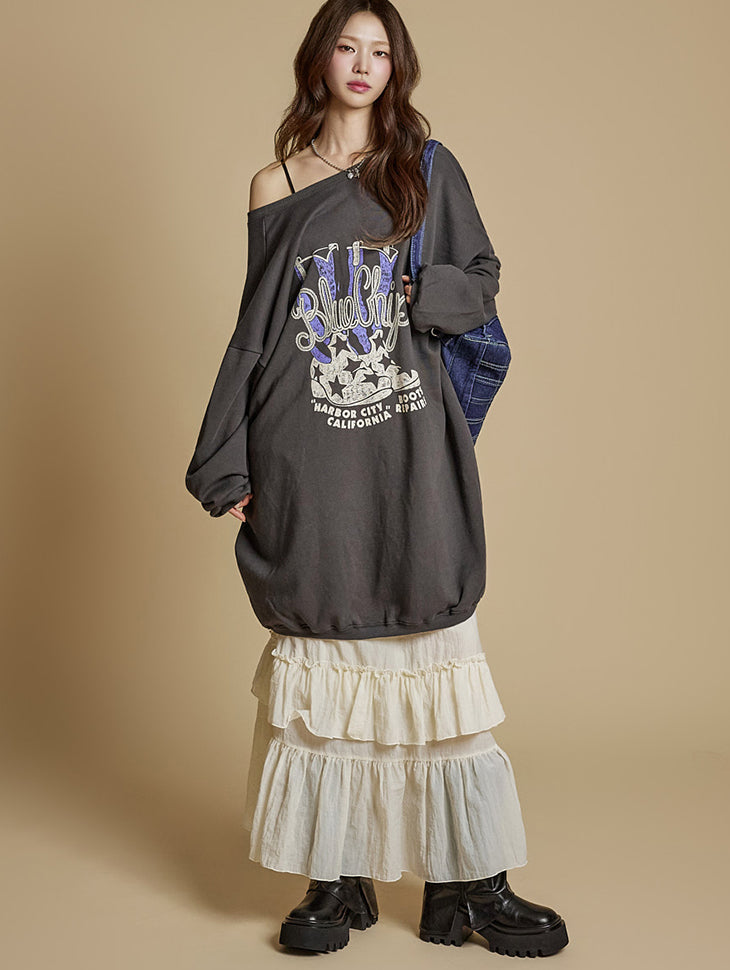 D5356 Multi-Way Sweat Dress