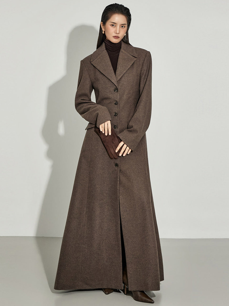 D5391 Coat Maxi Dress