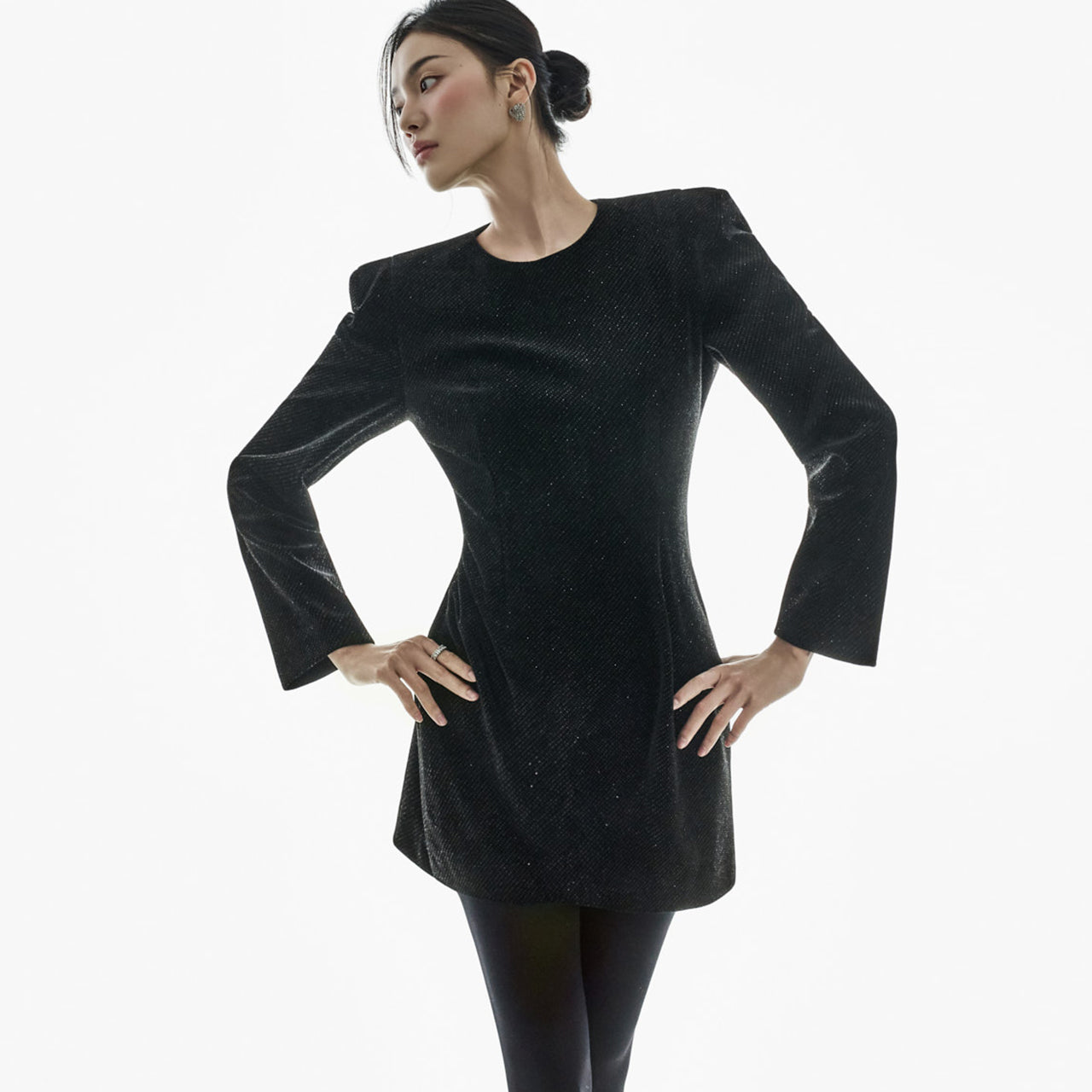 D5435 Pearl Mini Dress