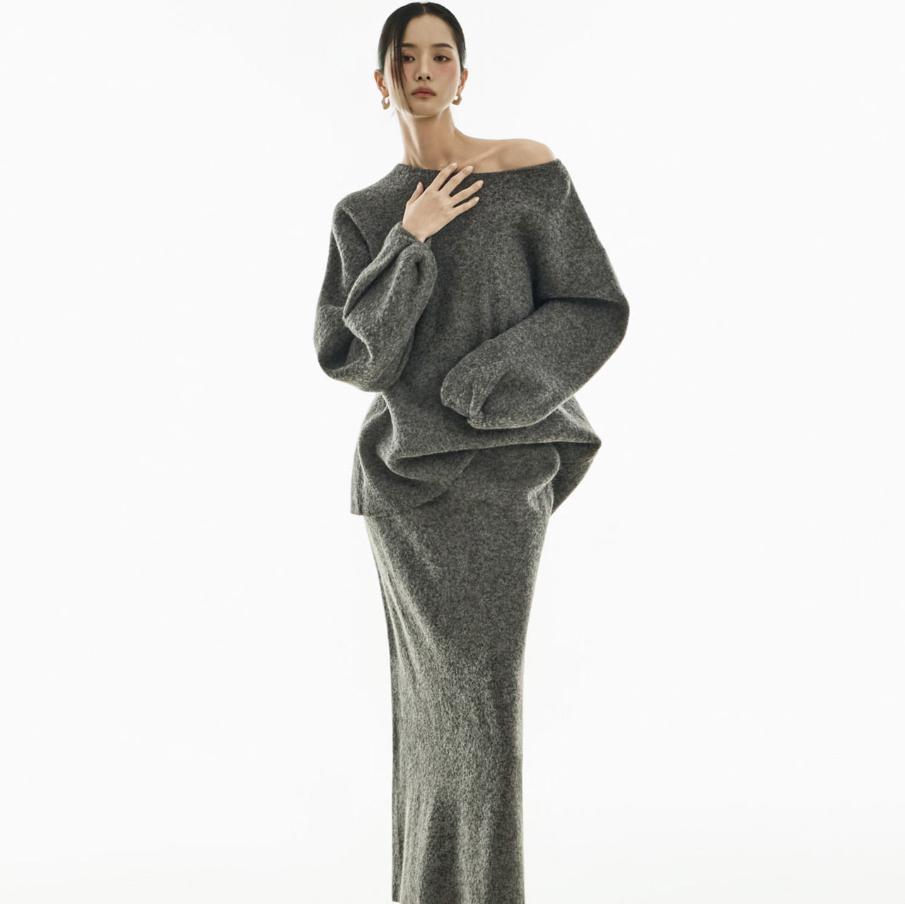 D5443 Knit Two-Piece