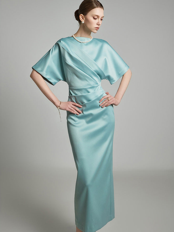 D9527 垂坠连衣裙