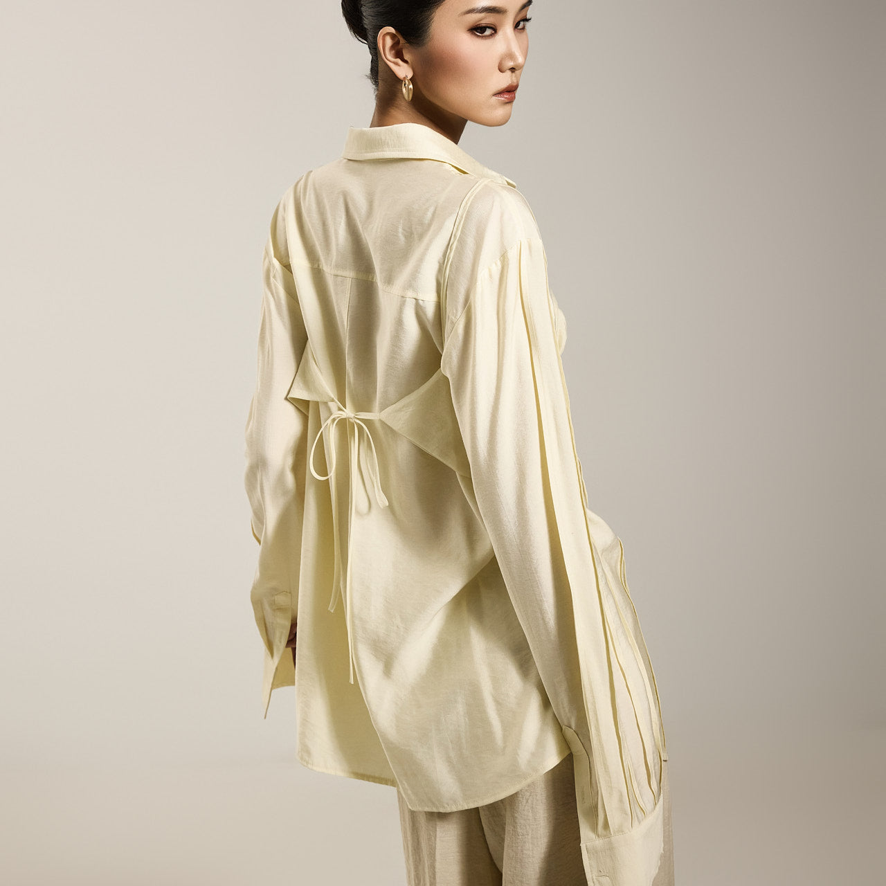 E3720 オーガンザビスチェ