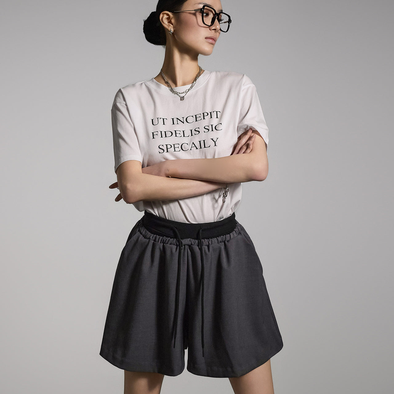 E3730 印花短袖T恤