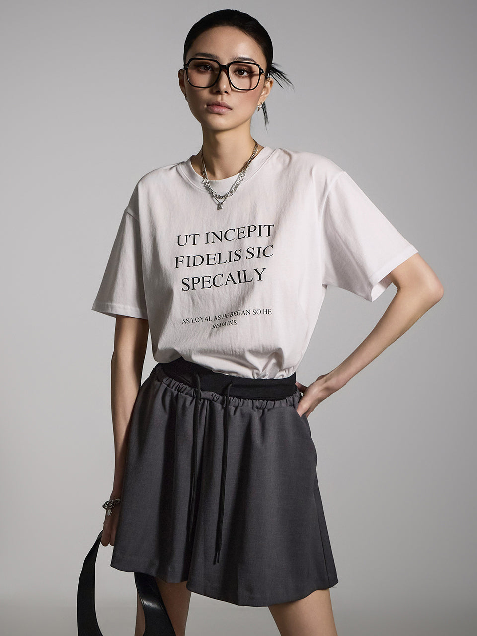 E3730 印花短袖T恤