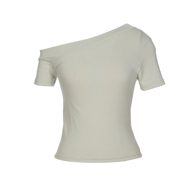 E3749 One-Shoulder Top