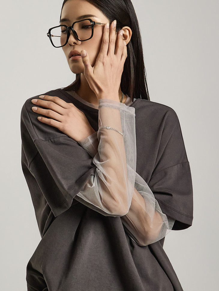 E3754 メッシュトップ