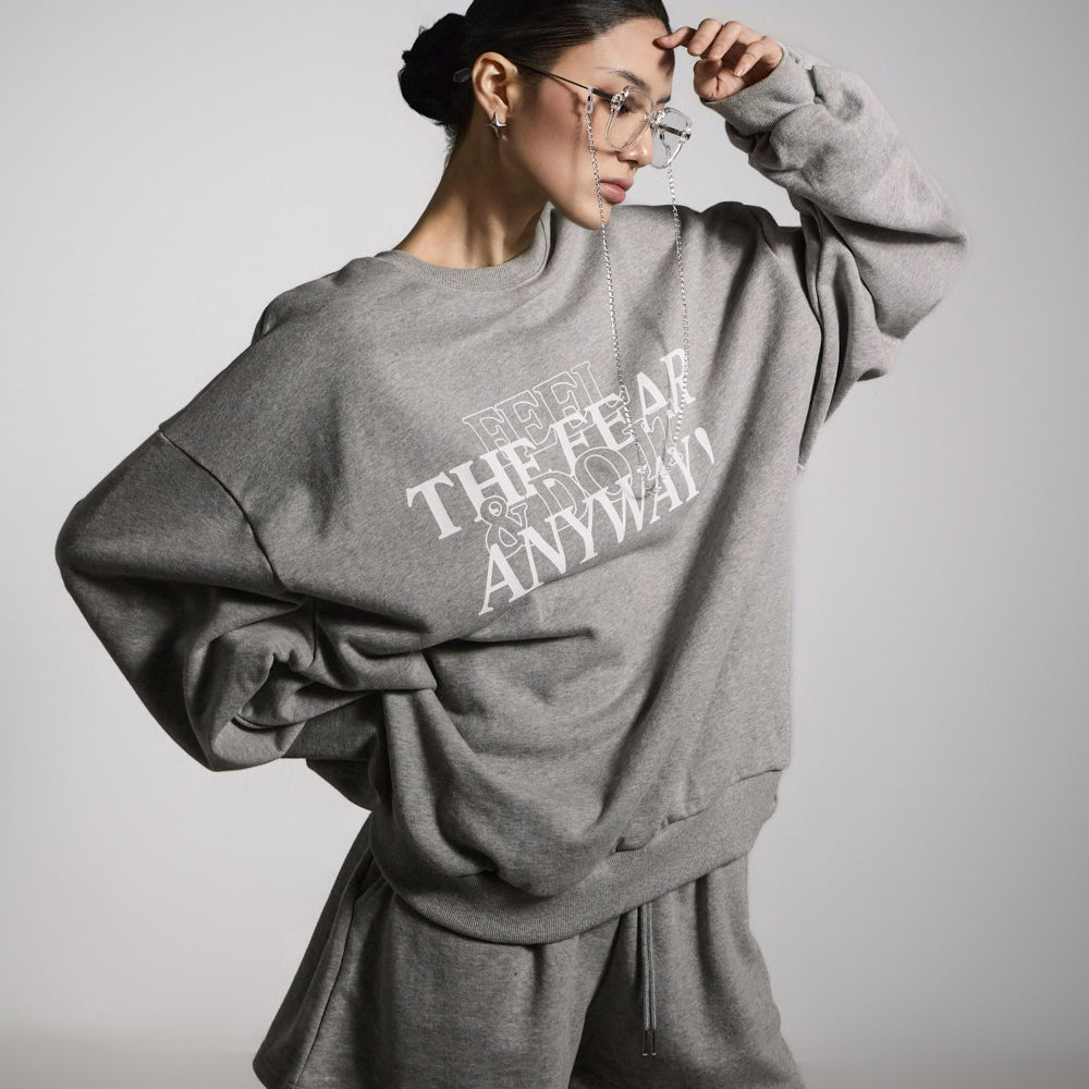 E3761 Printed Sweatshirt